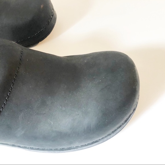DANSKO PROFESSIONAL Oiled black CLOGS Size 42 NEW - Picture 4 of 16